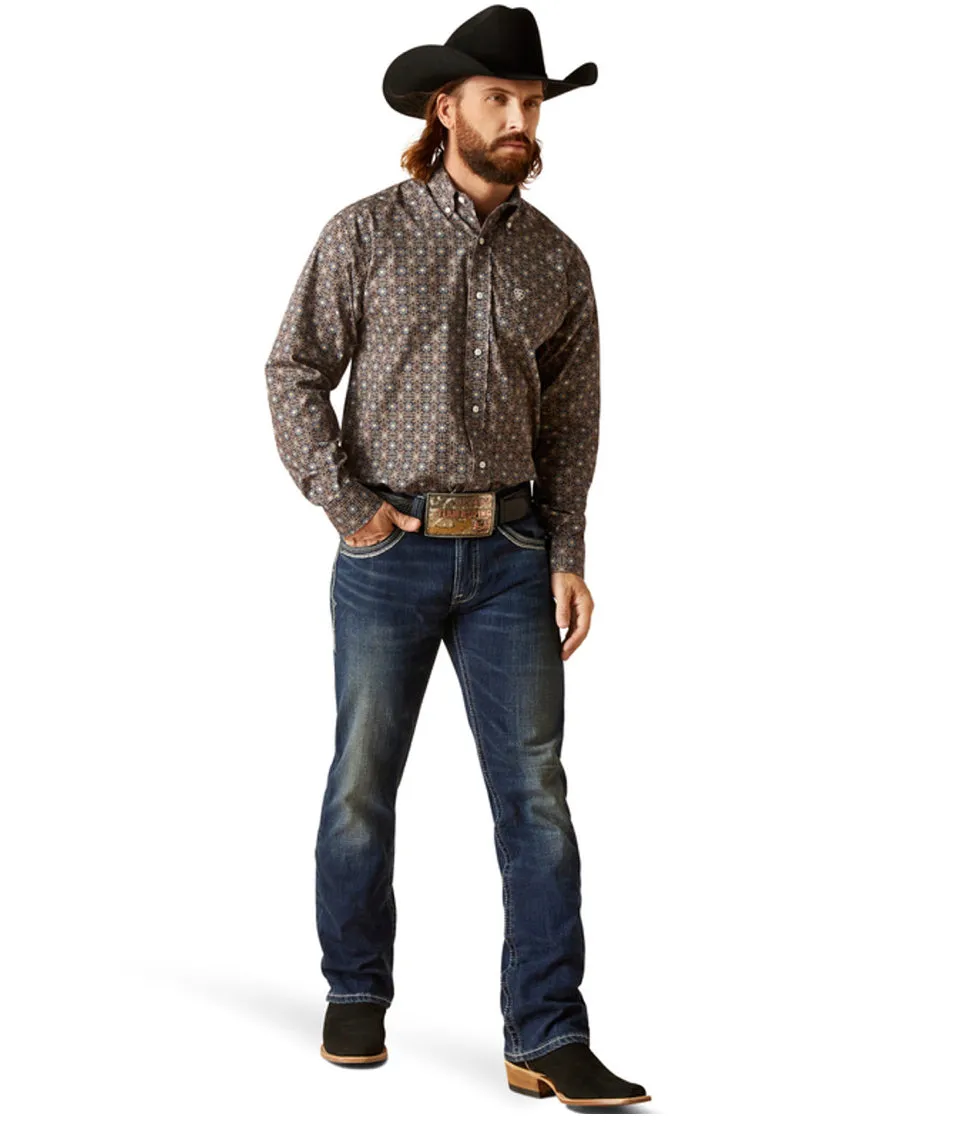 Men’s Ariat Darkest Indigo Karyn Classic Wrinkle Free Shirt