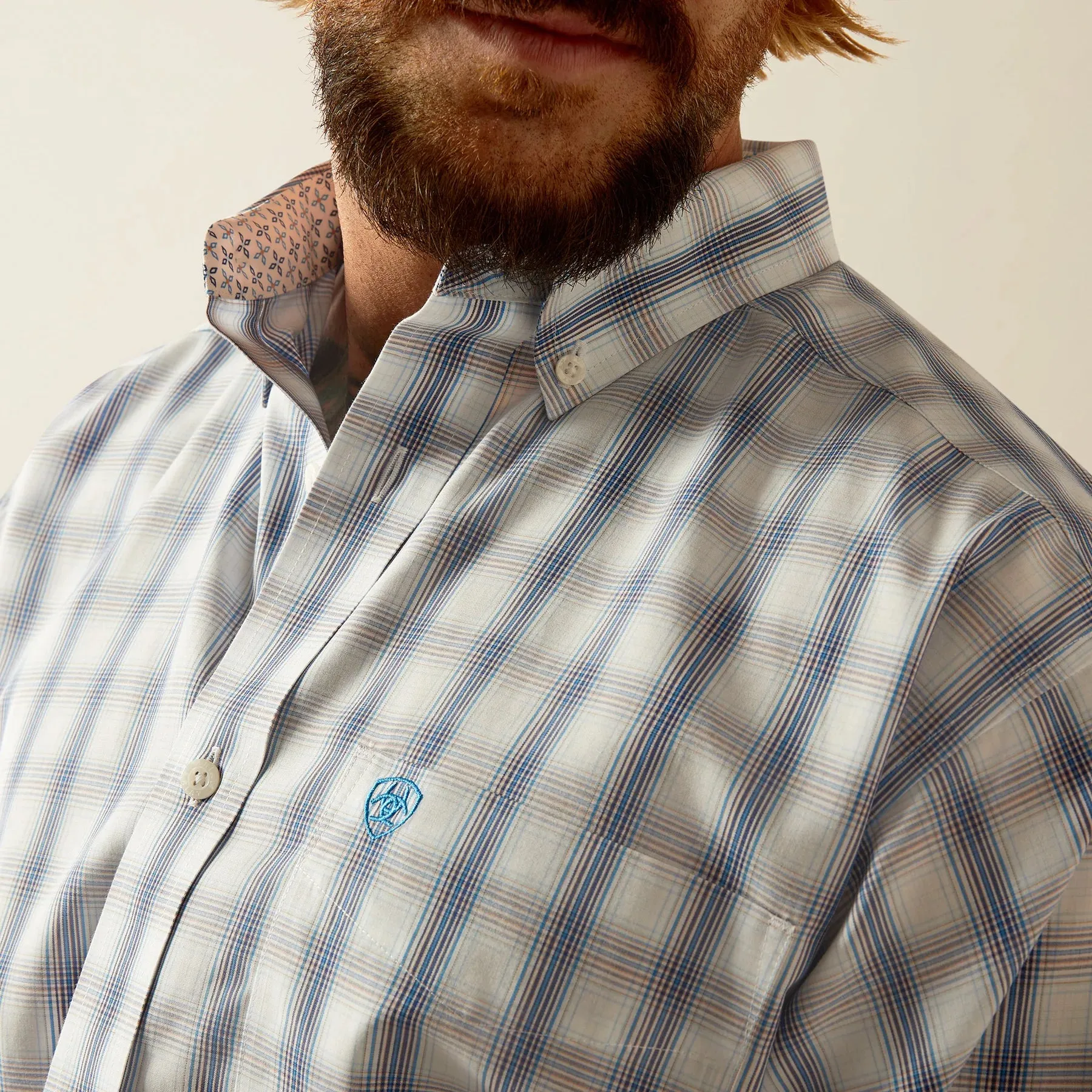Men's Ariat Wrinkle Free Briar Classic Fit Shirt