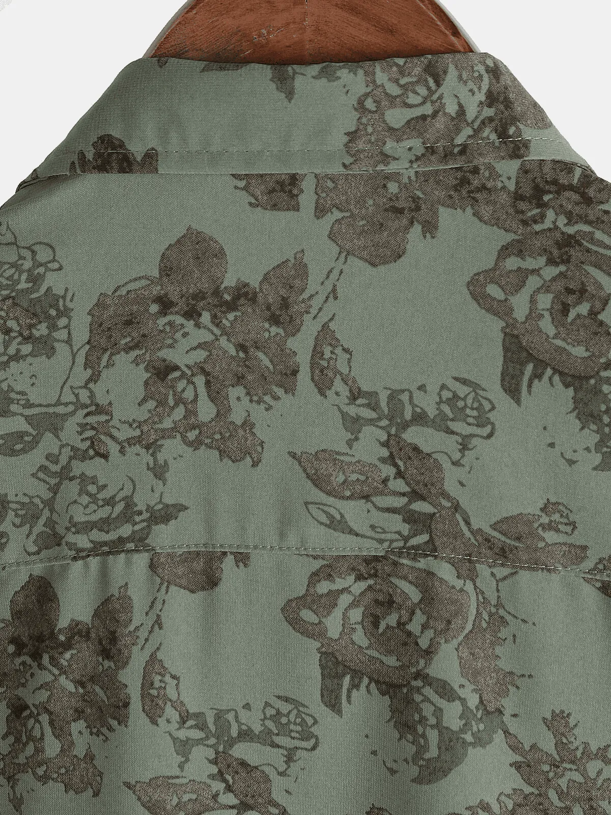 Men's Casual Floral Holiday Short Sleeve Summer Button Up Shirt