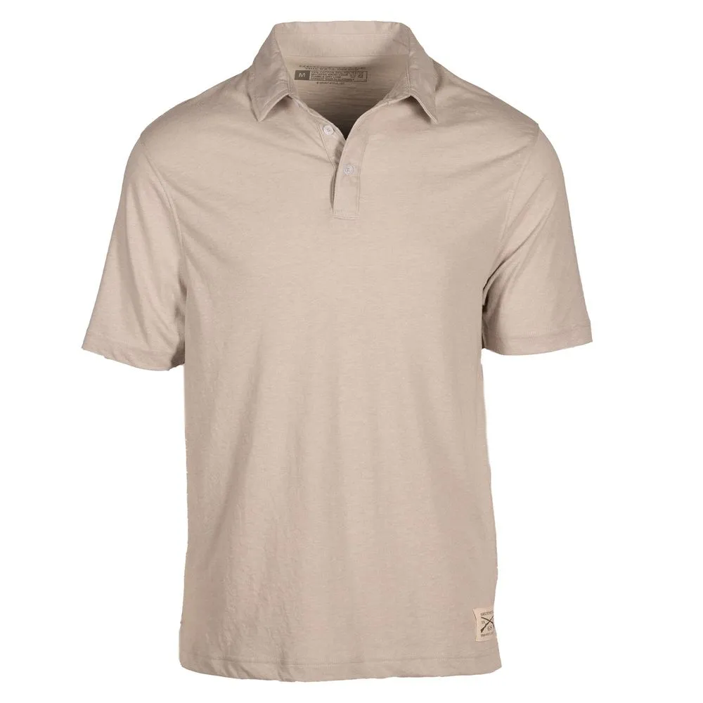 Men's Cruiser Polo - Heather Sand