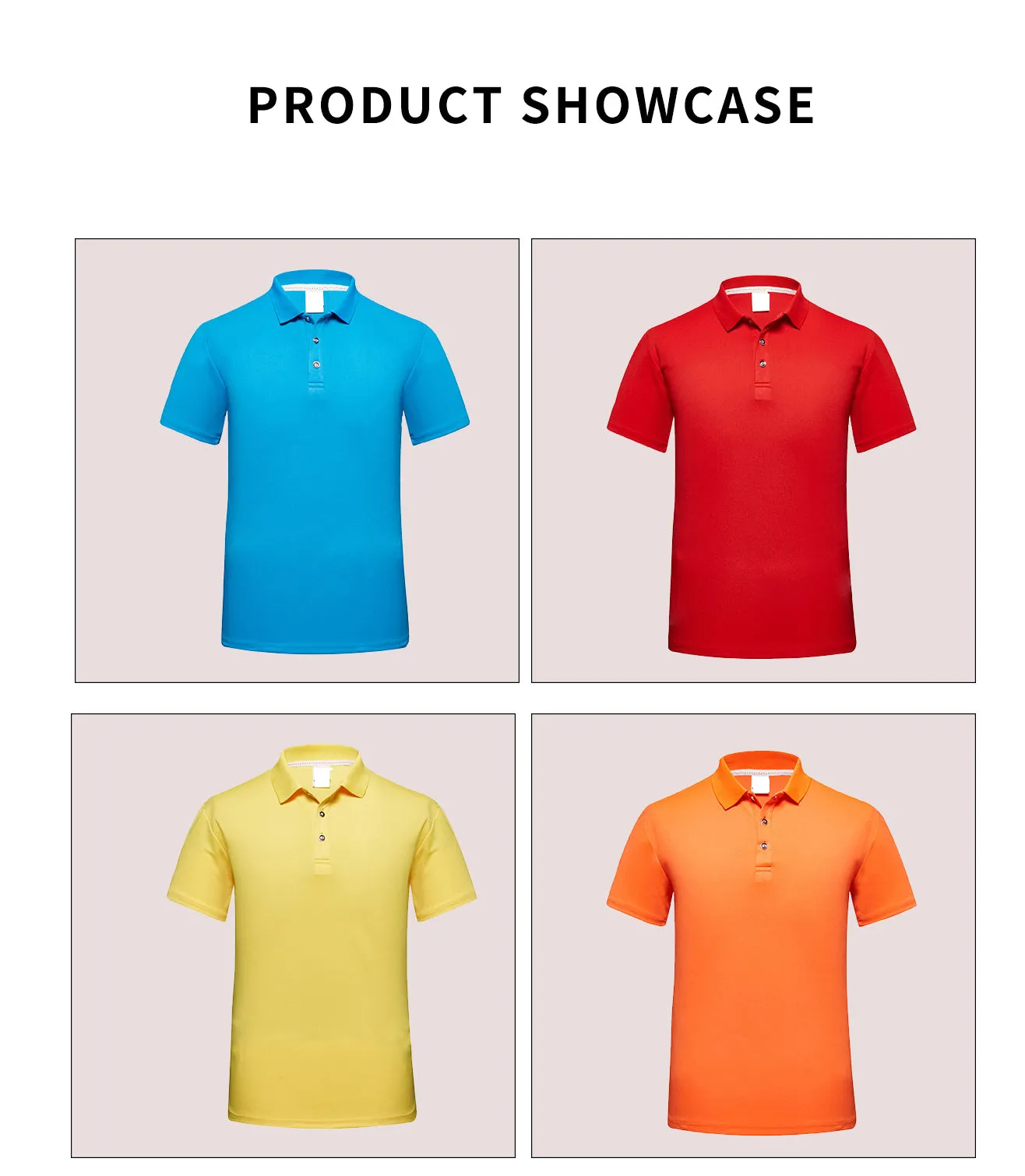 Men's Custom Embroided Summer Polo Shirt