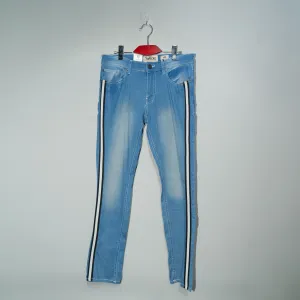 Mens Denim Pant- Mid Blue