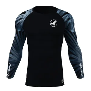 Men's Find Your Coast Palm Sleeve Performance Rash Guard UPF 40 