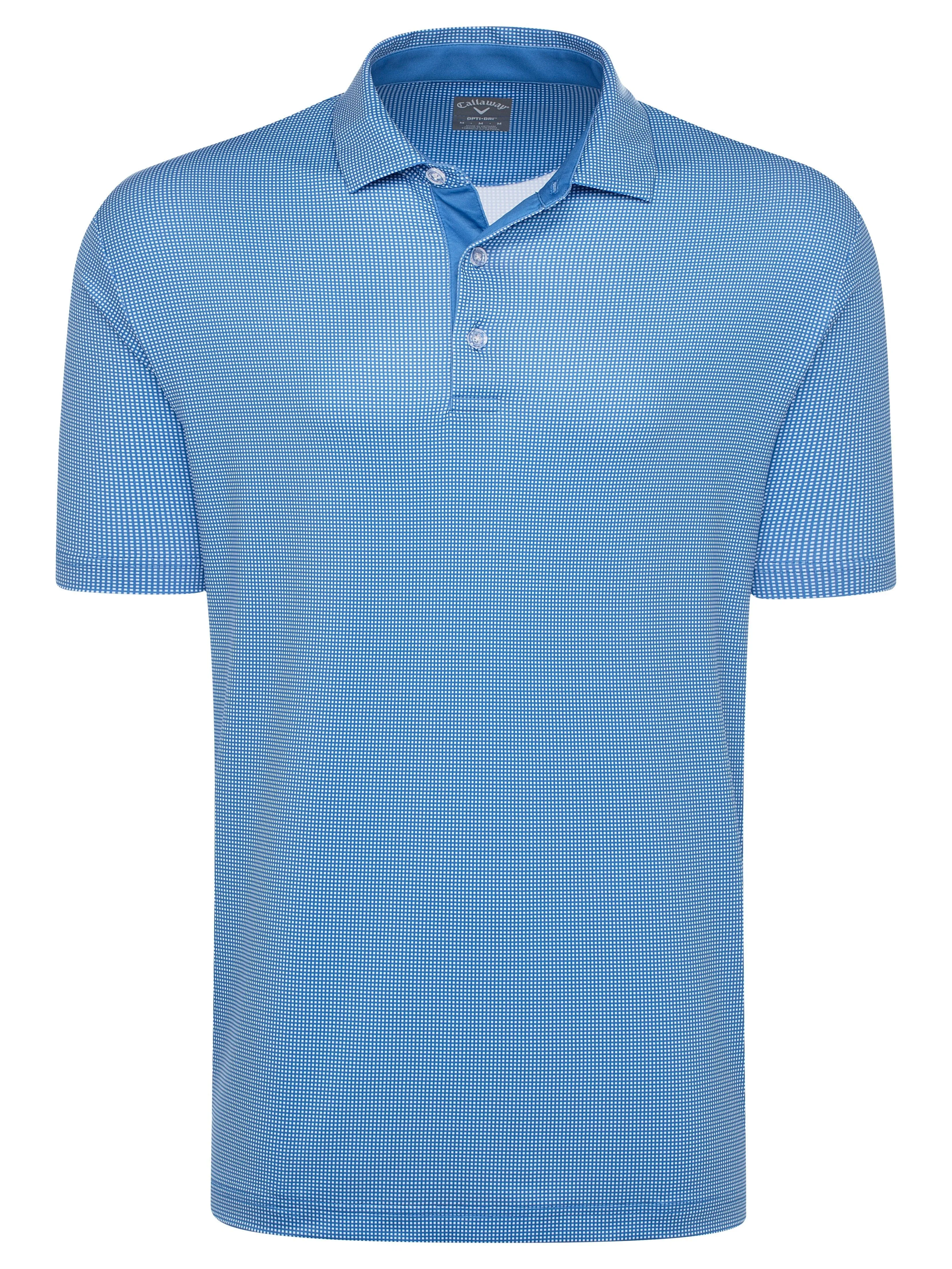 Mens Gingham Polo