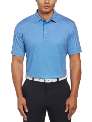 Mens Gingham Polo