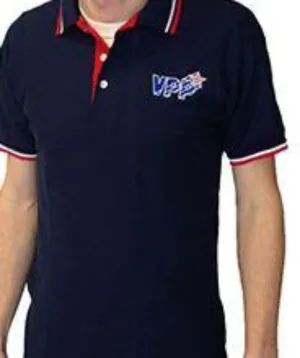 Men's Navy USA Made Polo w/ VPP Logo - #401626