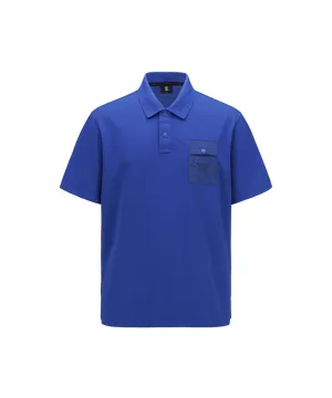 Men's Pocket Detail Short T-Shirt - Royal Blue