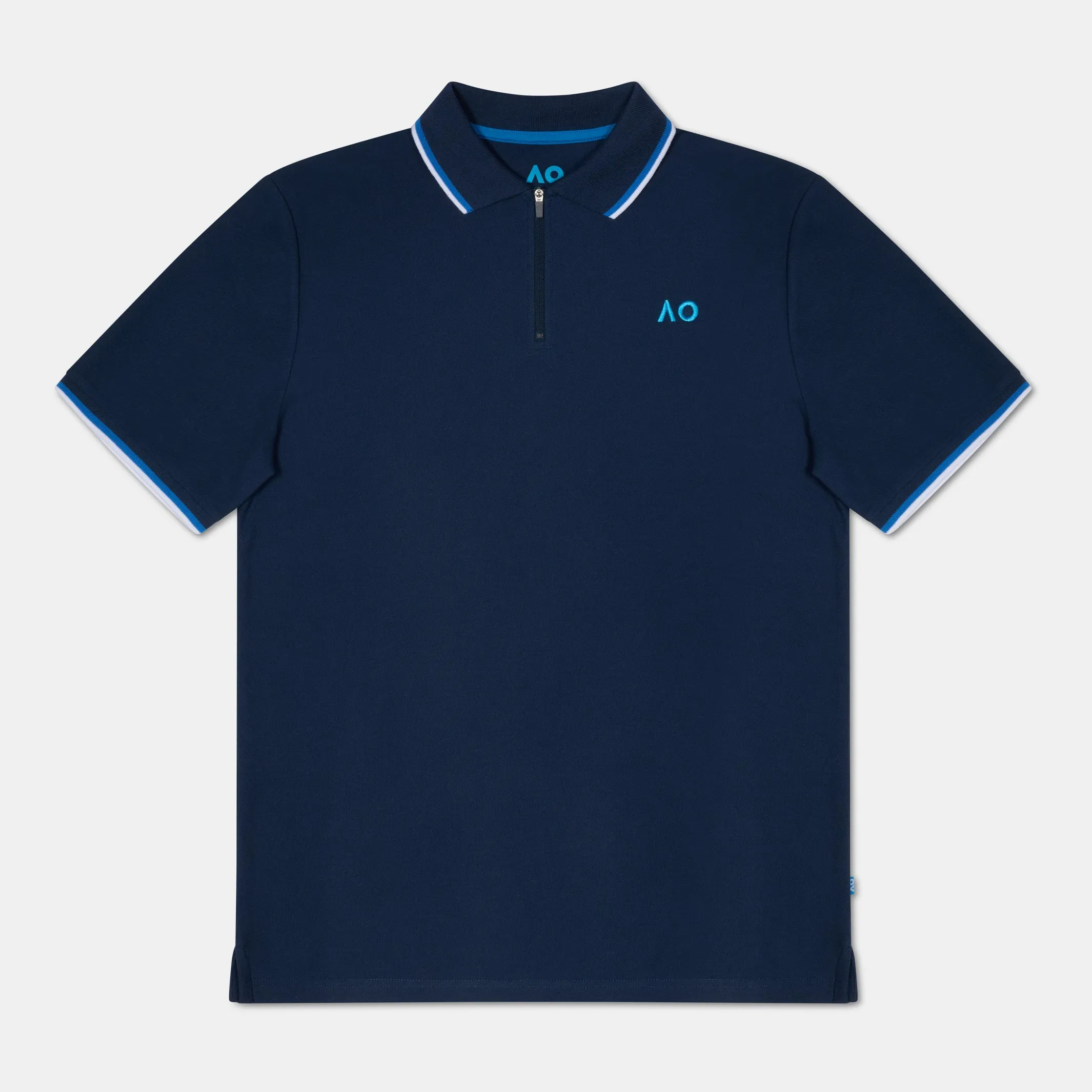 Men's Polo Half-Zip AO Logo
