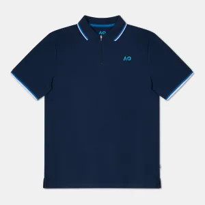 Men's Polo Half-Zip AO Logo