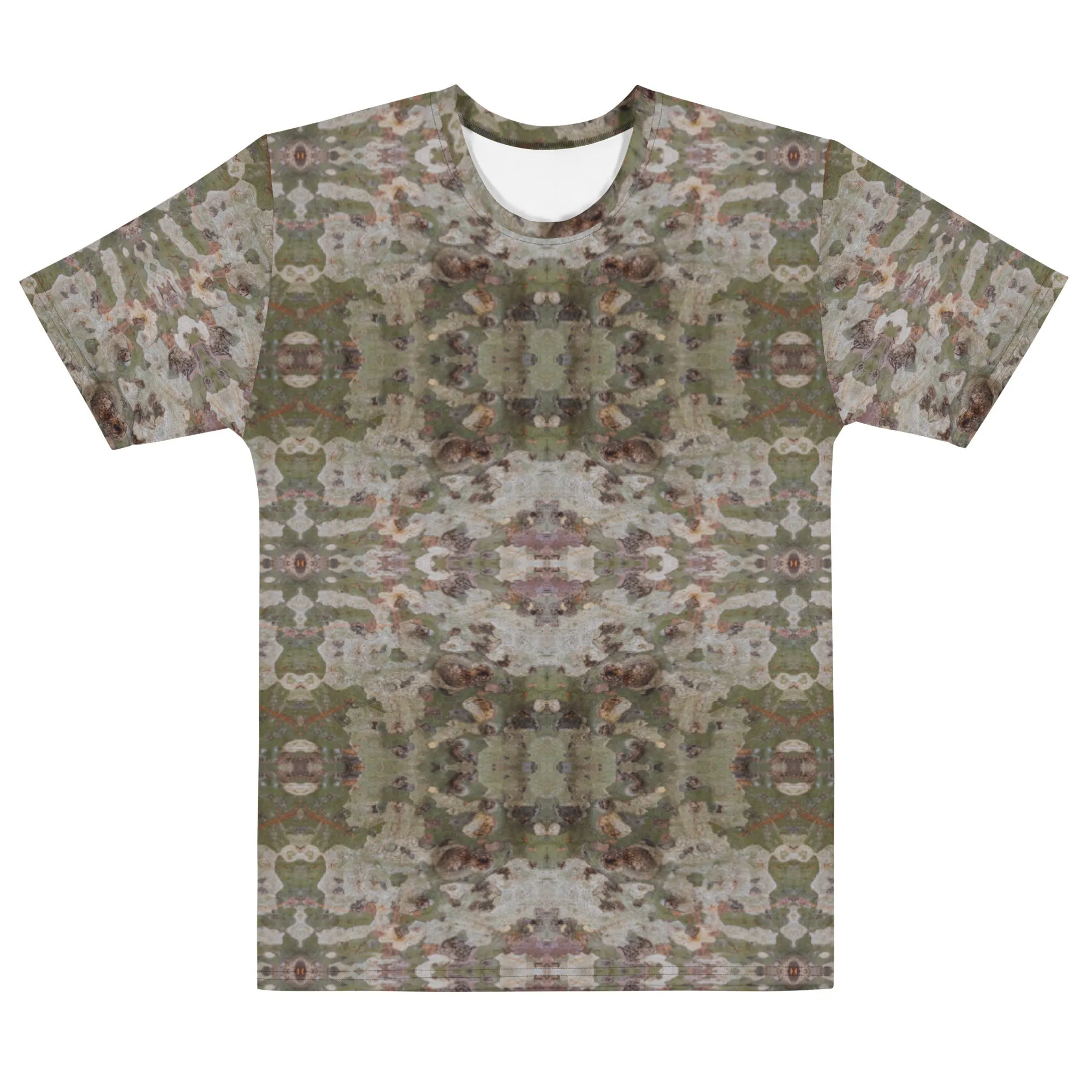 Men's Regular Fit, Four-Way Stretch Crew Neck T-Shirt, Chameleon