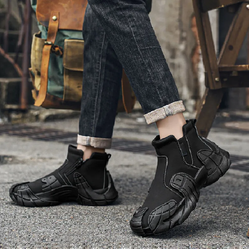 Men's Rugged High-Top Utility Fashion Shoes（50% OFF）