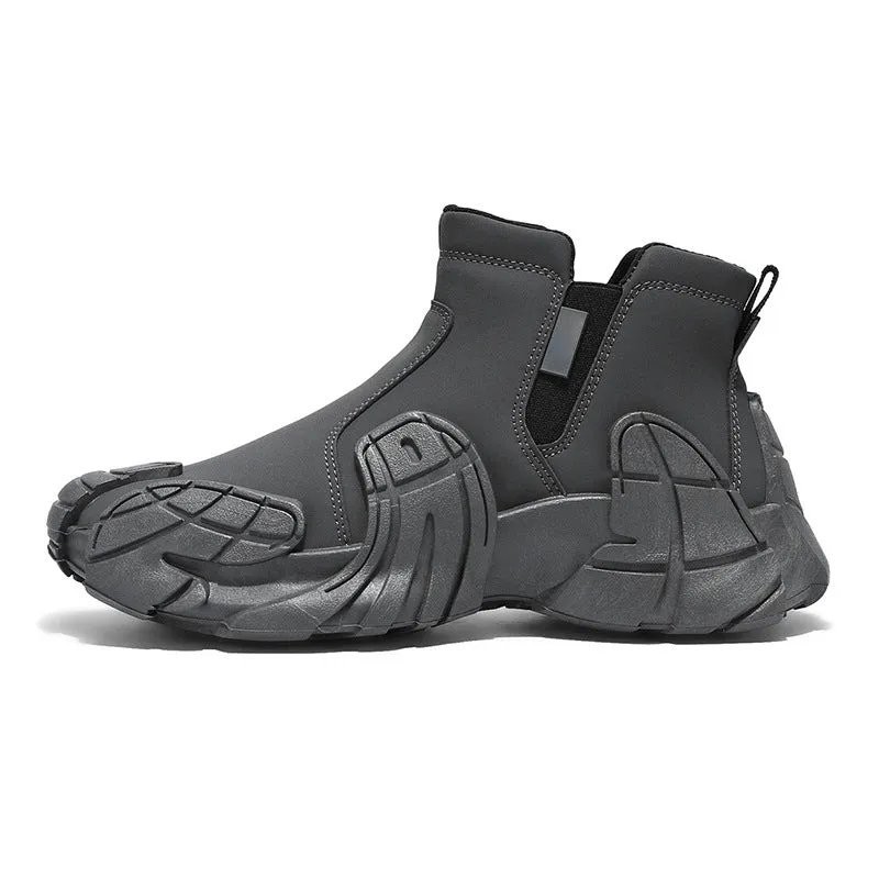 Men's Rugged High-Top Utility Fashion Shoes（50% OFF）