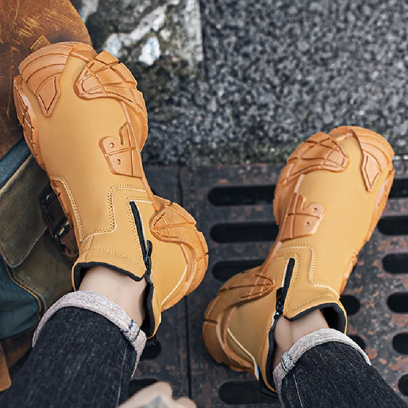 Men's Rugged High-Top Utility Fashion Shoes（50% OFF）