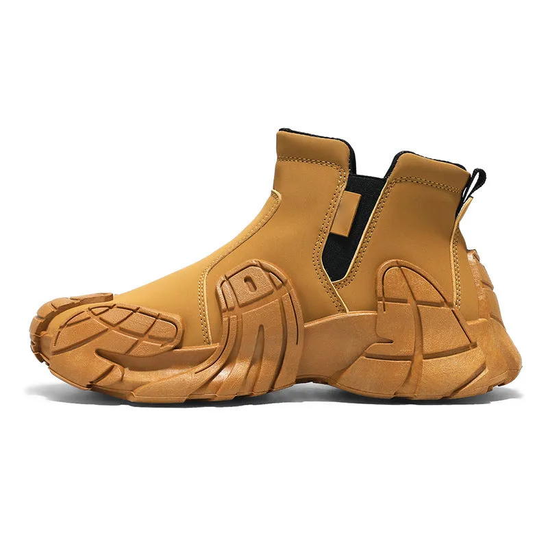 Men's Rugged High-Top Utility Fashion Shoes（50% OFF）