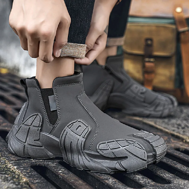 Men's Rugged High-Top Utility Fashion Shoes（50% OFF）