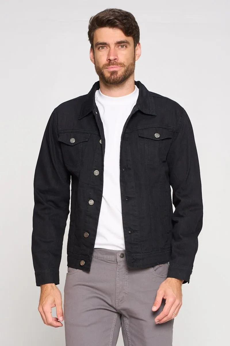 Men's  Sherpa Denim Jacket