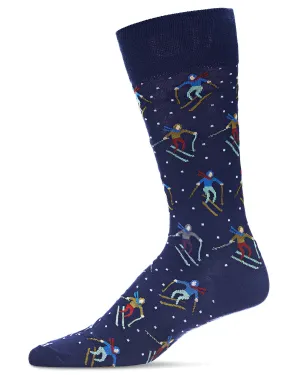 Men's Skiers Navy Socks
