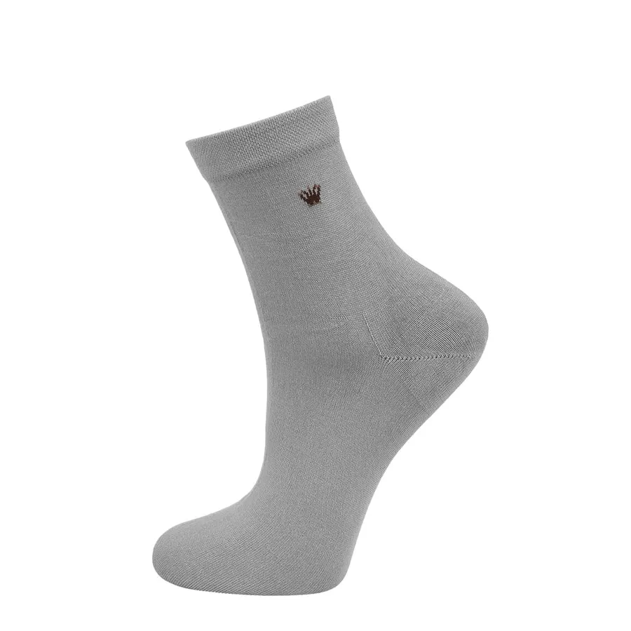 Men's Socks Middle Modal, Gray
