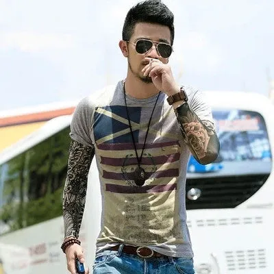 Mens Tops Tees Short Sleeve t shirt Man,Men's T-shirt men's brand fashion round neck T shirt men B97