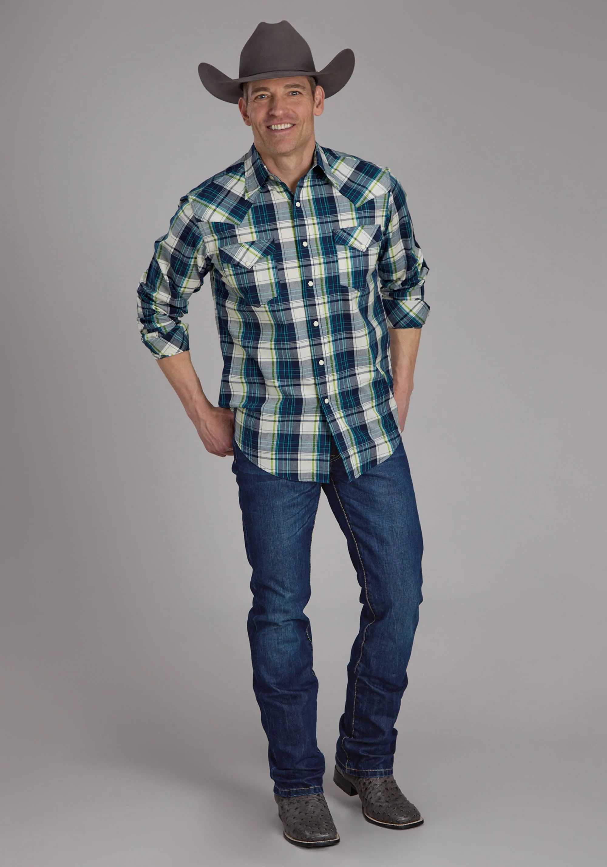 Men's - West Made Collection Plaid Shirt