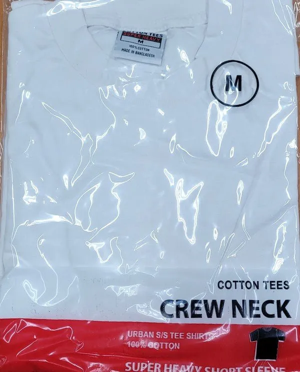 MEN'S WHITE T-SHIRTS
