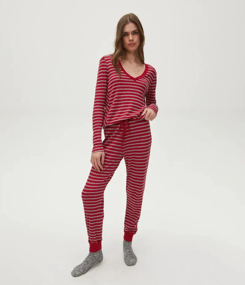 Michael Stars - Regan Striped Thermal Tee