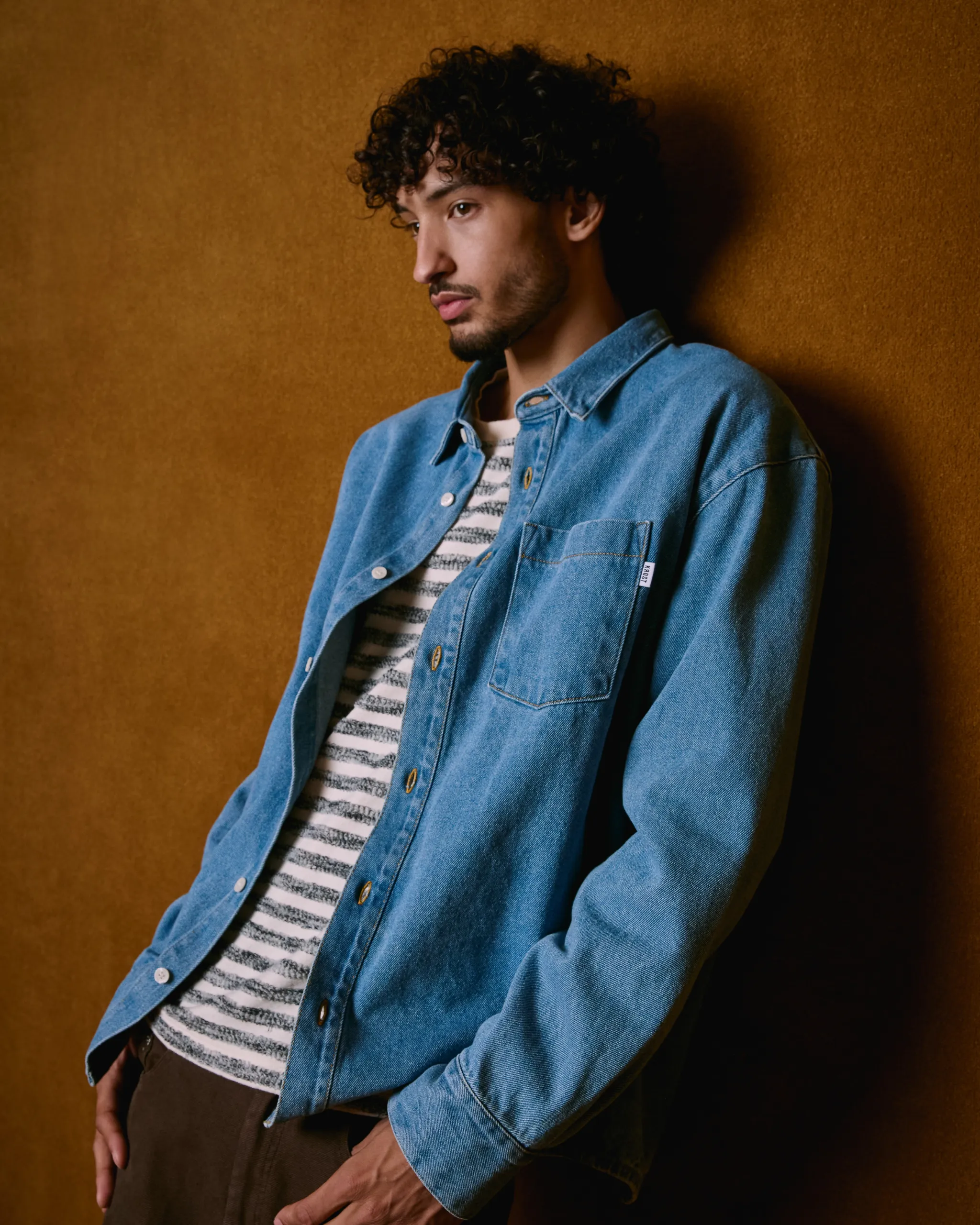 Mid-Stone Denim Shirt