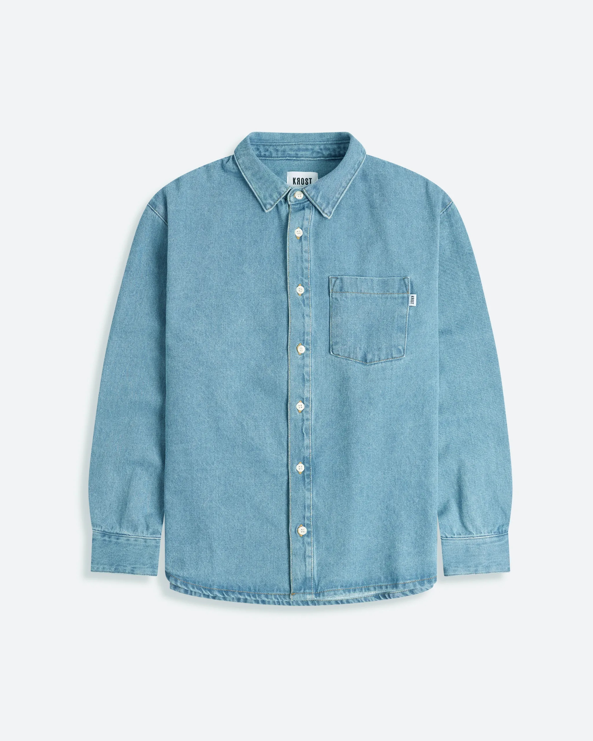 Mid-Stone Denim Shirt