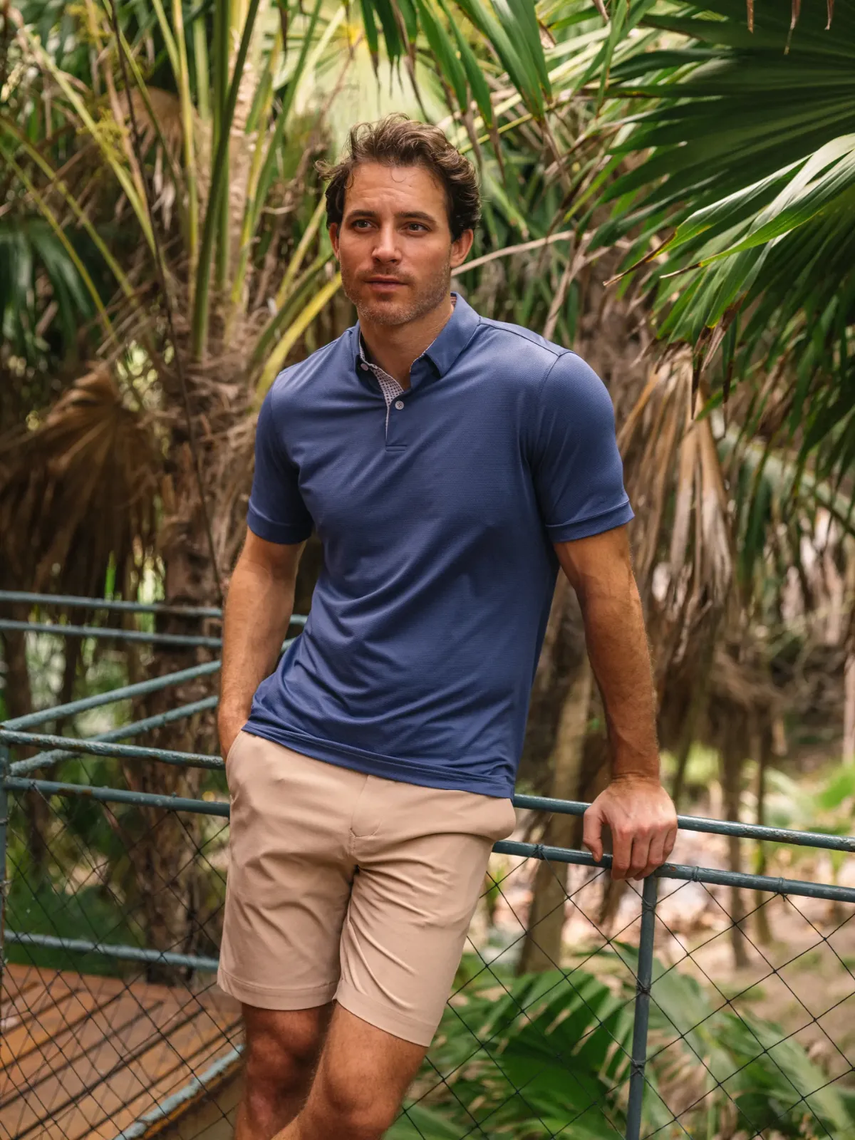 Mizzen   Main Halyard Polo - Coastal Fjord