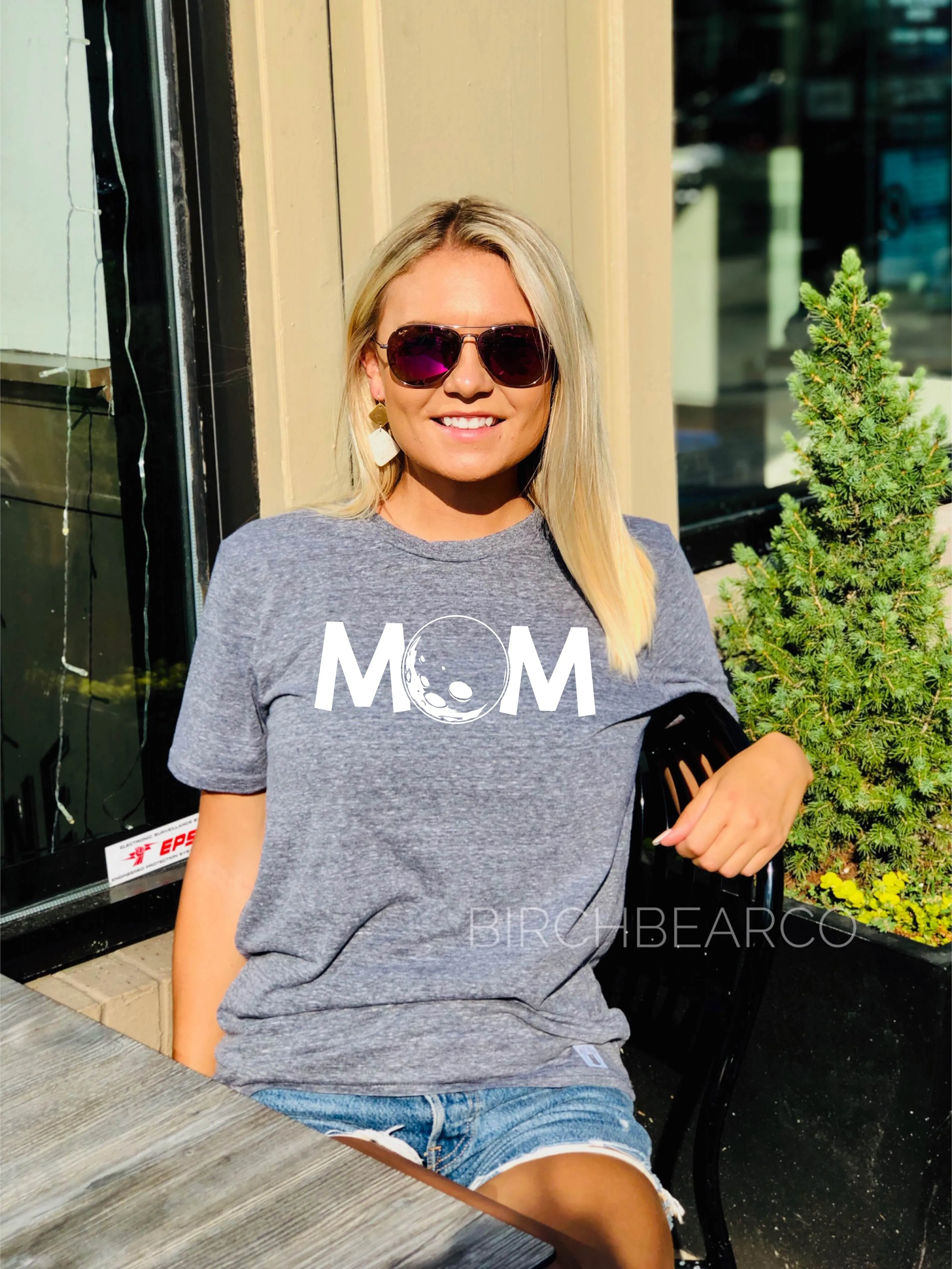 Mom Moon Birthday Shirt Shirt