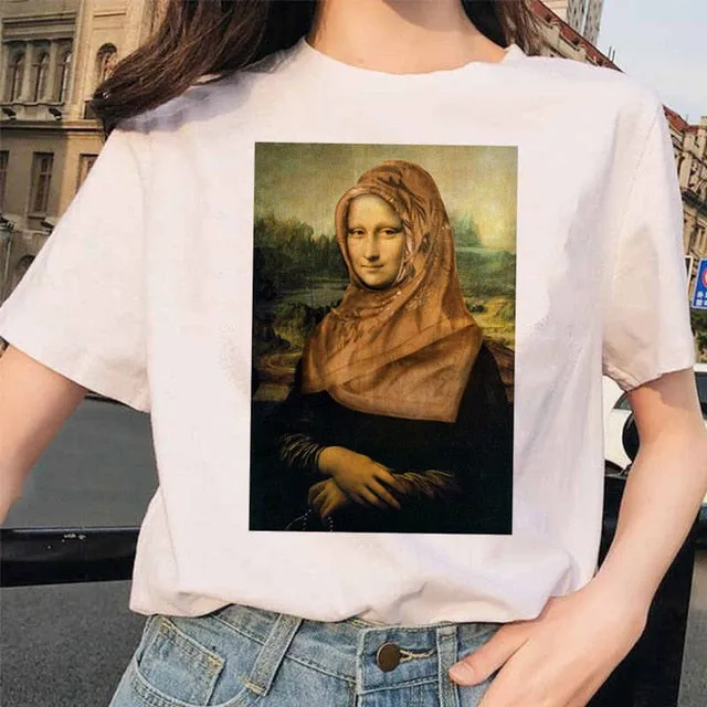 Mona Lisa Pop Art T Shirts