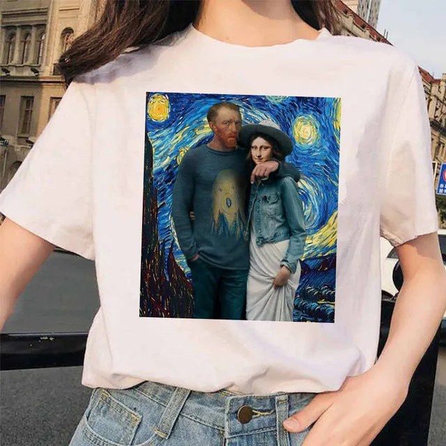 Mona Lisa Pop Art T Shirts