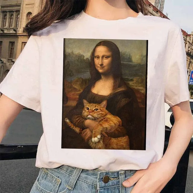 Mona Lisa Pop Art T Shirts