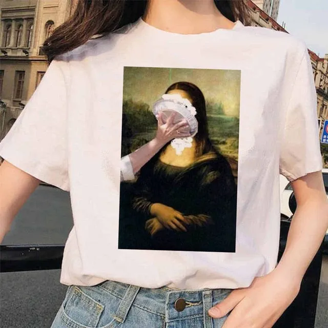 Mona Lisa Pop Art T Shirts
