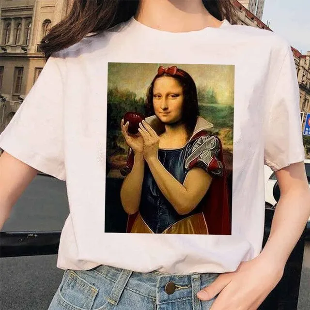 Mona Lisa Pop Art T Shirts
