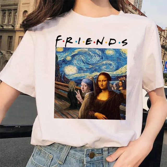 Mona Lisa Pop Art T Shirts