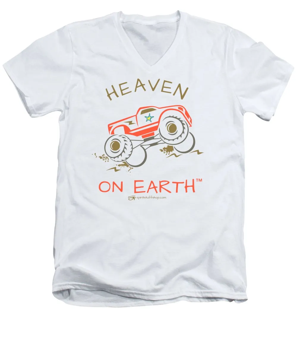 Monster/mud Truck - Men's V-Neck T-Shirt