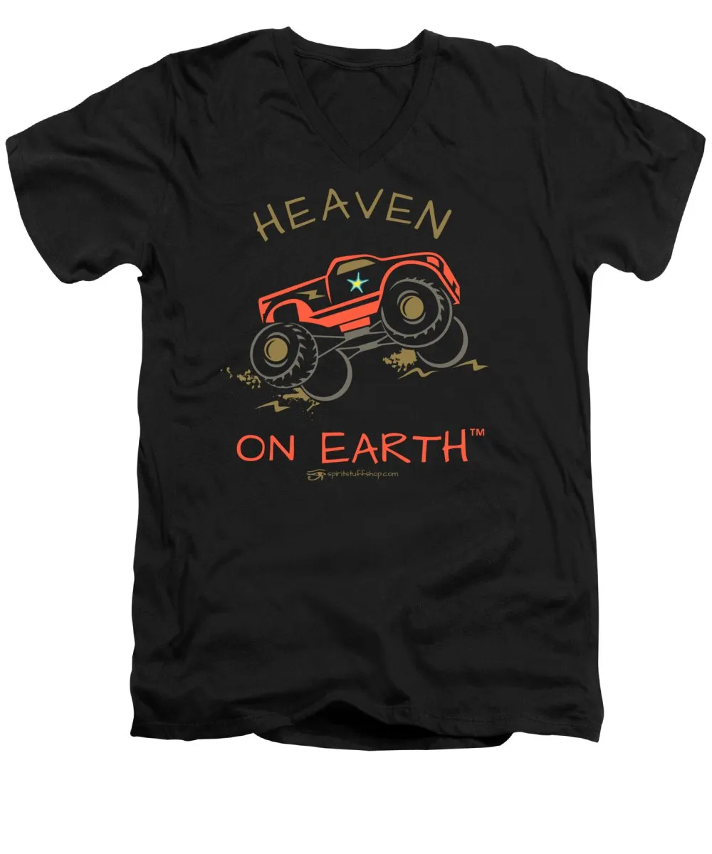 Monster/mud Truck - Men's V-Neck T-Shirt