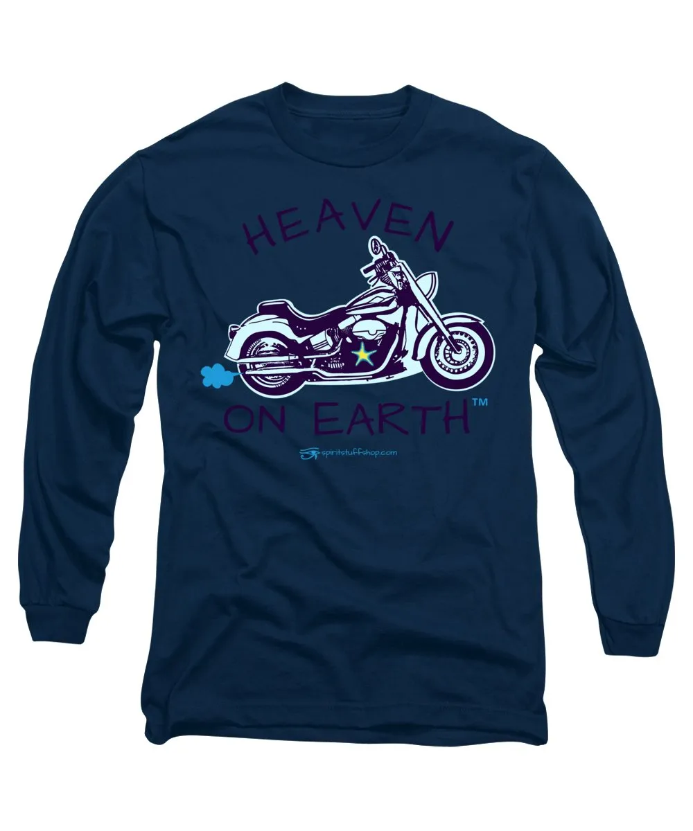 Motorcycle Heaven On Earth - Long Sleeve T-Shirt