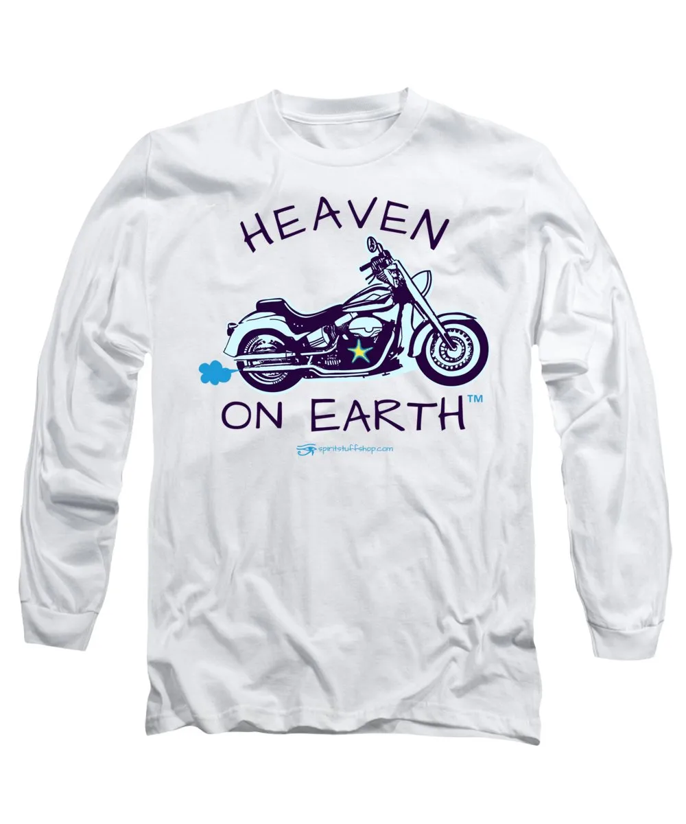 Motorcycle Heaven On Earth - Long Sleeve T-Shirt