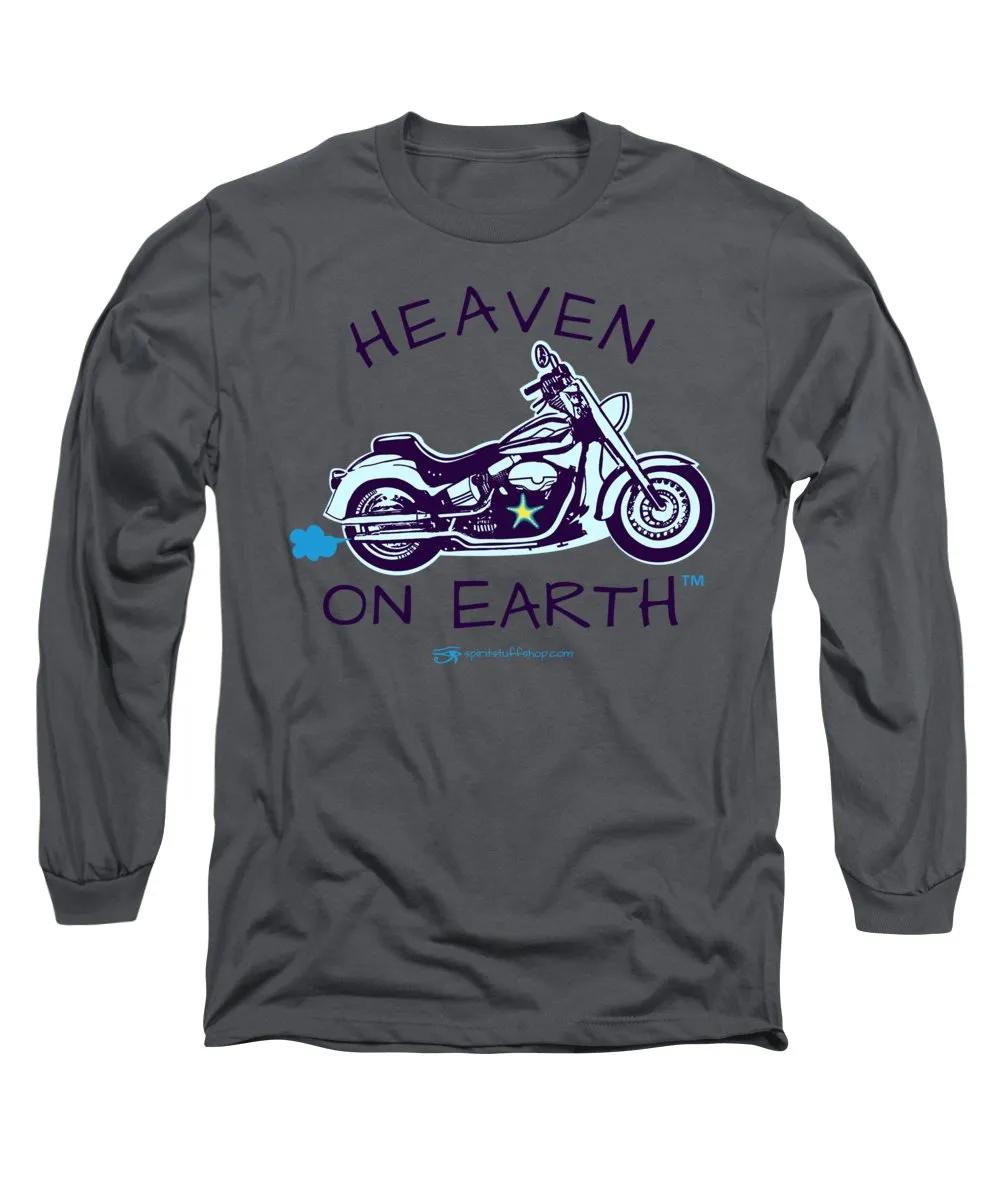 Motorcycle Heaven On Earth - Long Sleeve T-Shirt