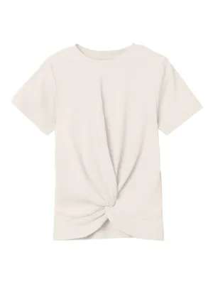 NAME IT | Kid Girl Rib T-Shirt