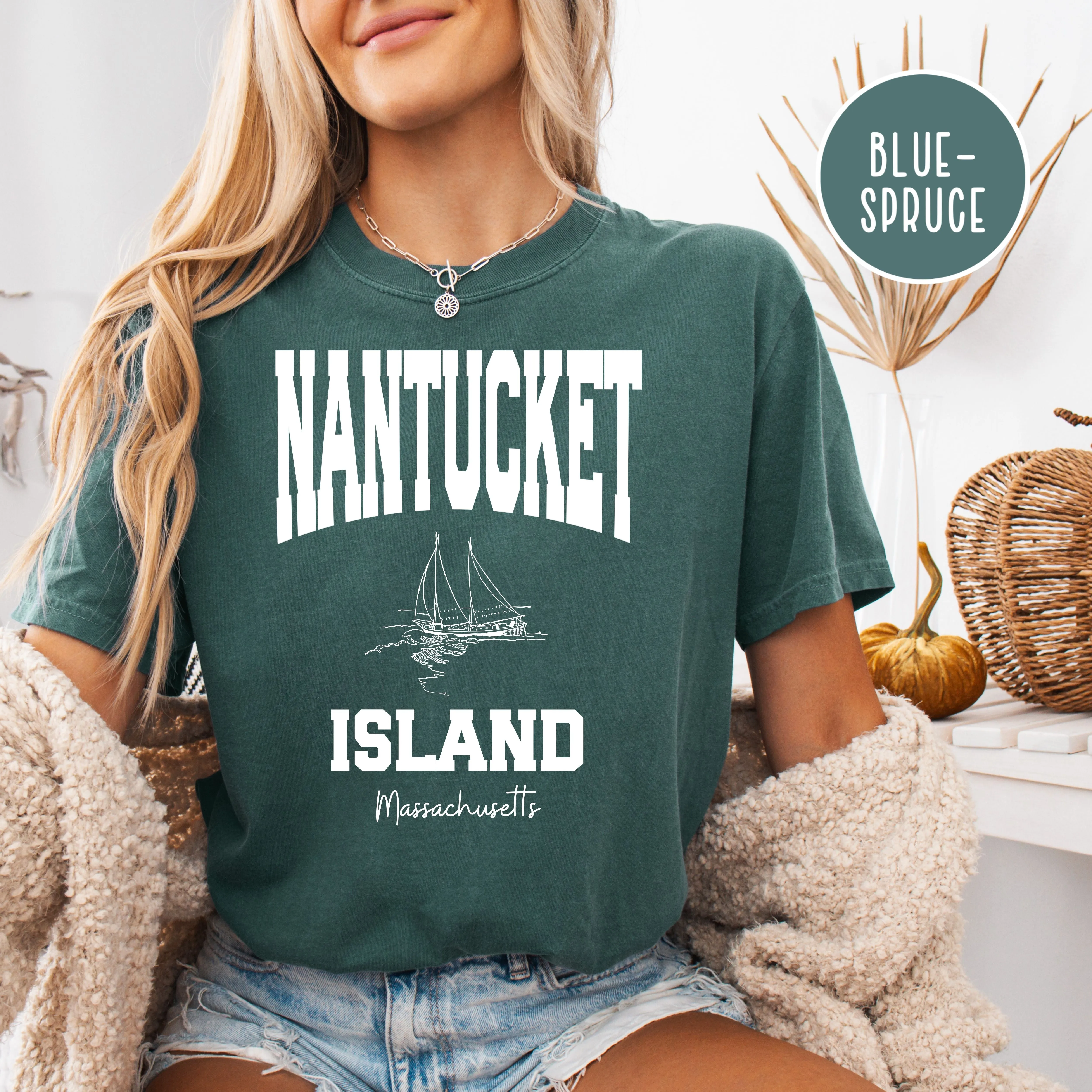 Nantucket Island Comfort Colors® Tee
