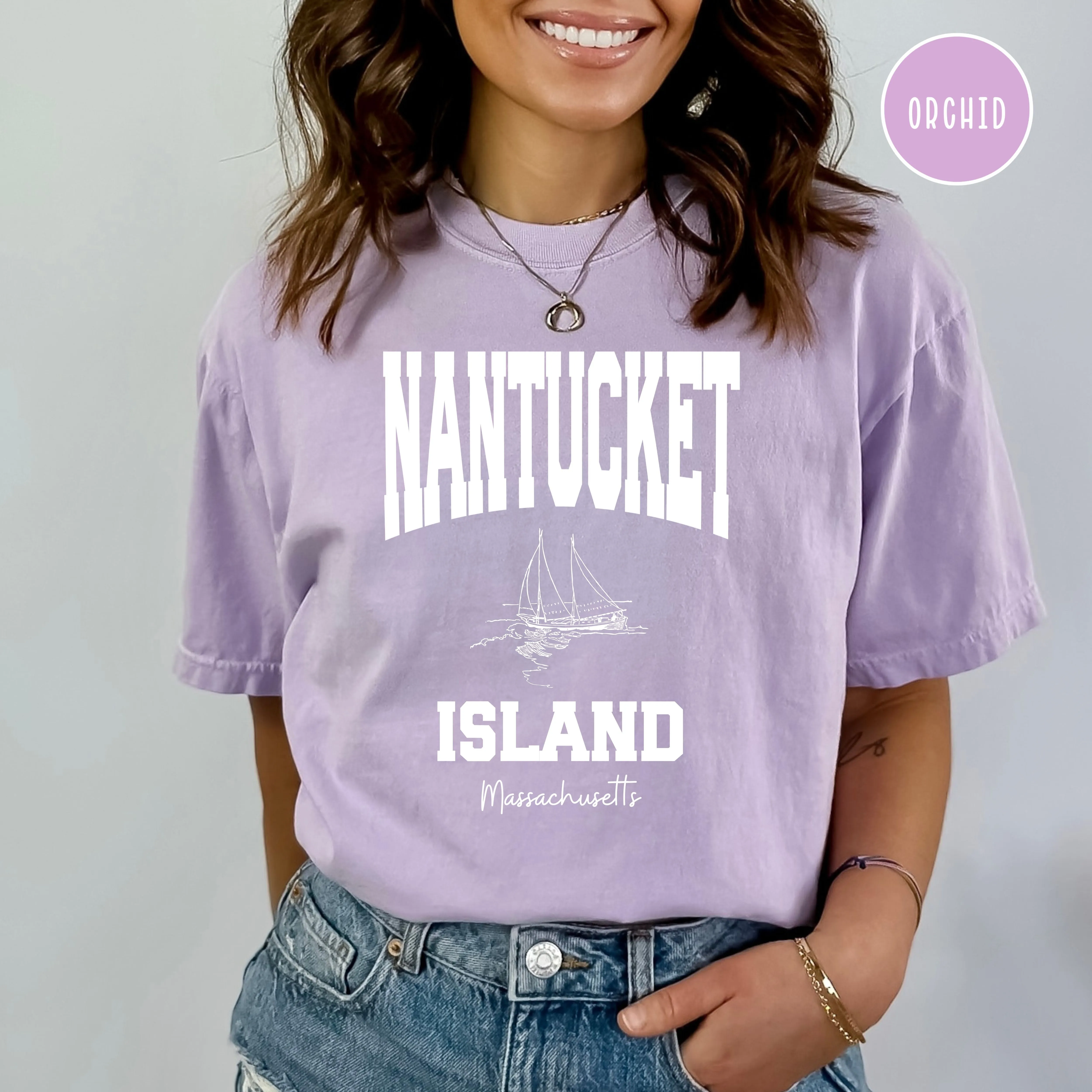 Nantucket Island Comfort Colors® Tee