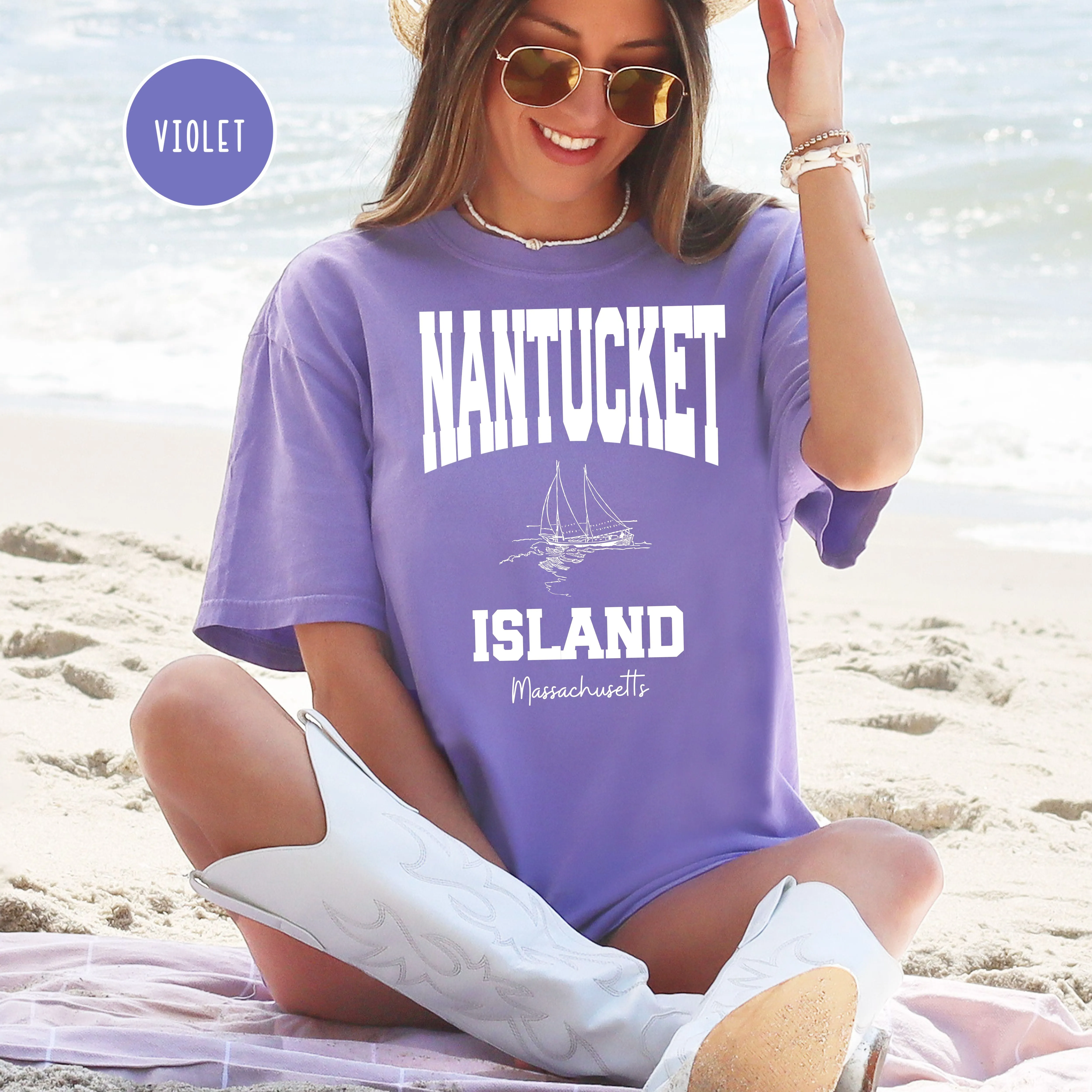Nantucket Island Comfort Colors® Tee