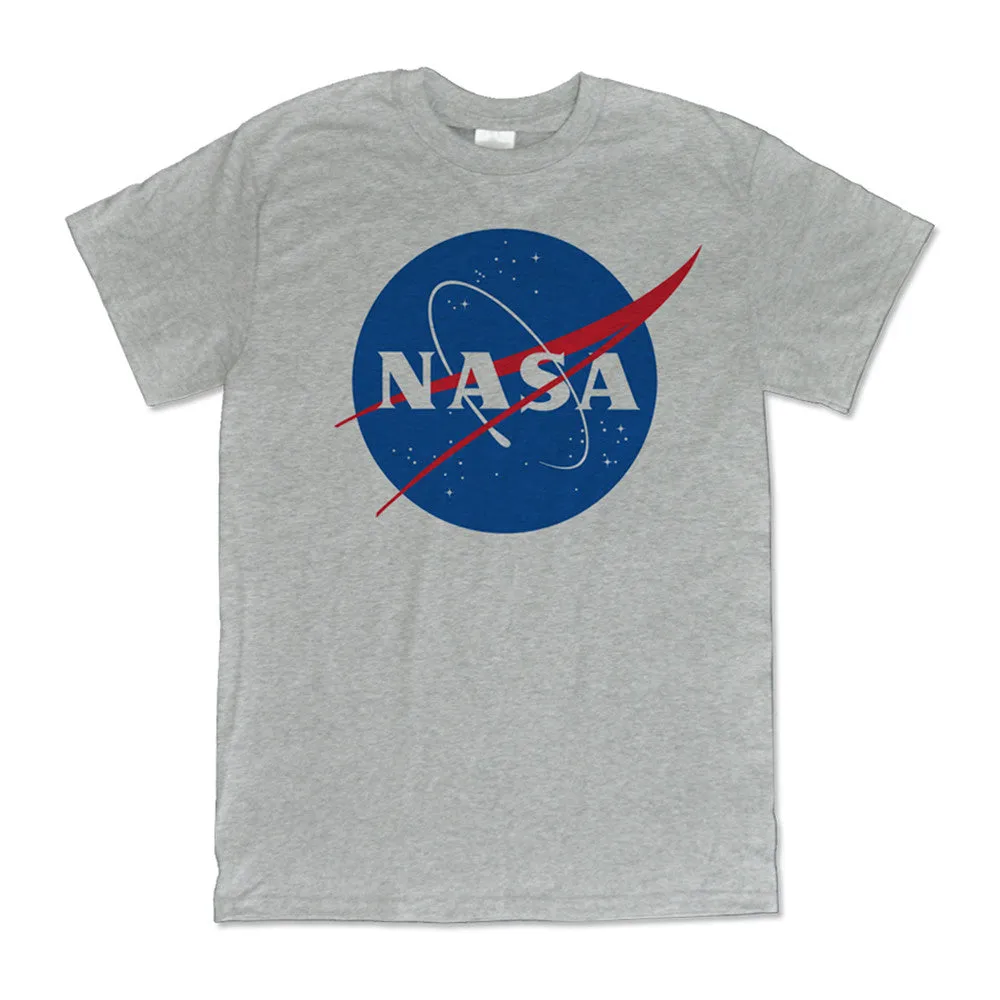 Nasa Vector Logo Heather Gray T-Shirt