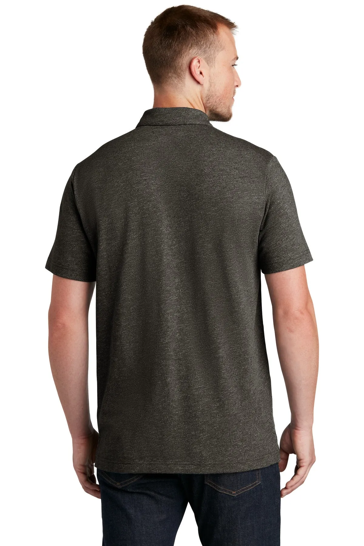 New Era  Slub Twist Polo NEA301 Black Twist
