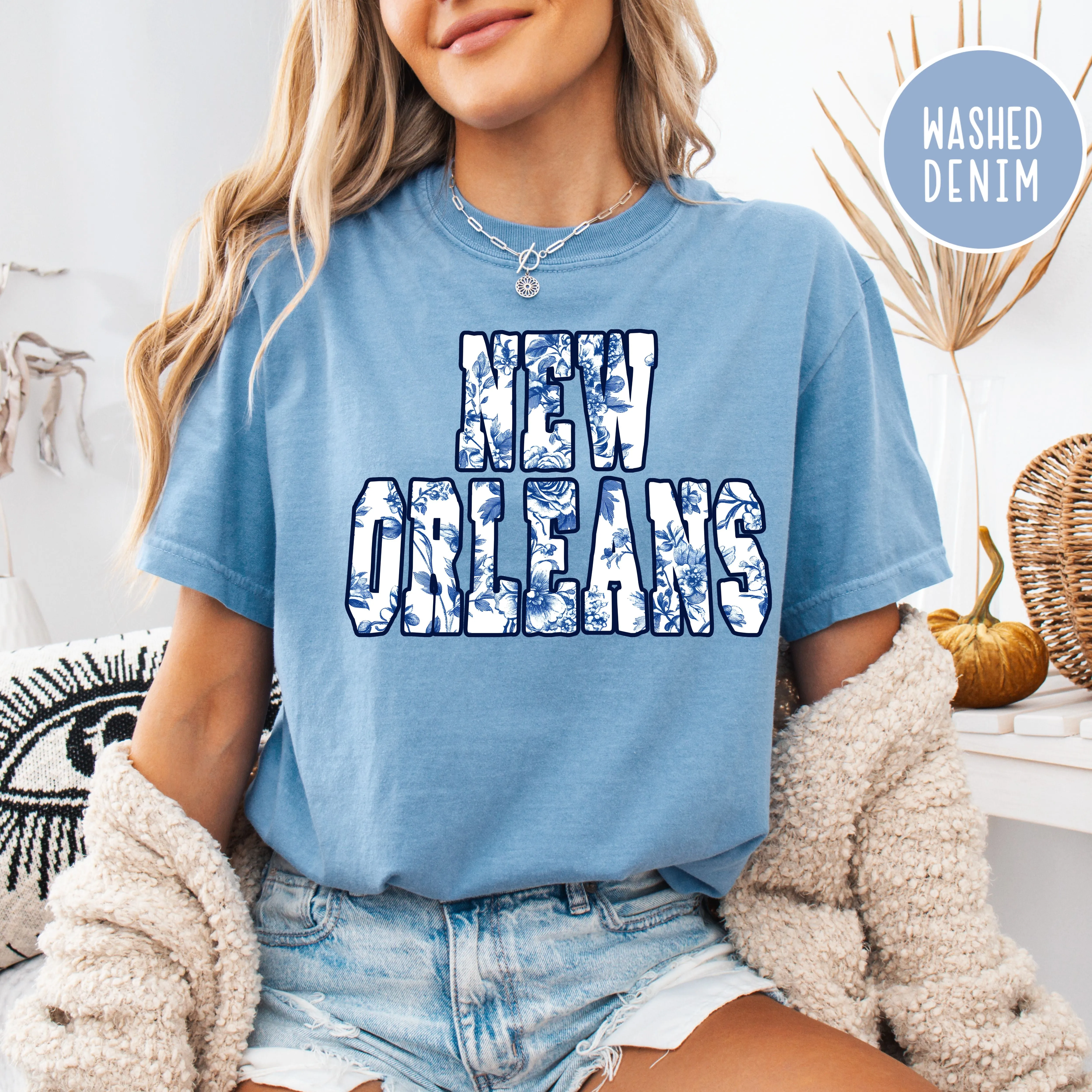 New Orleans French Toile Comfort Colors® Tee