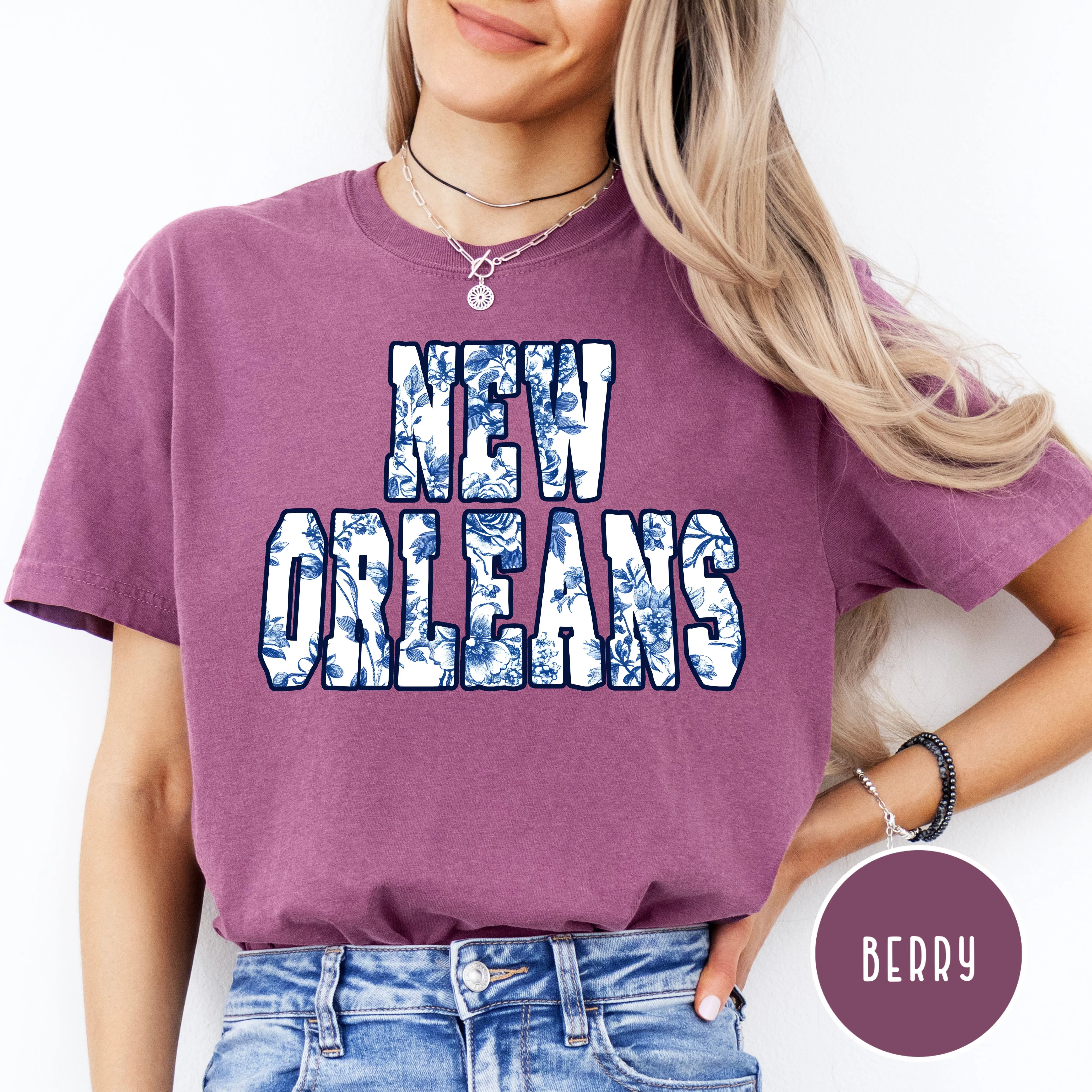 New Orleans French Toile Comfort Colors® Tee
