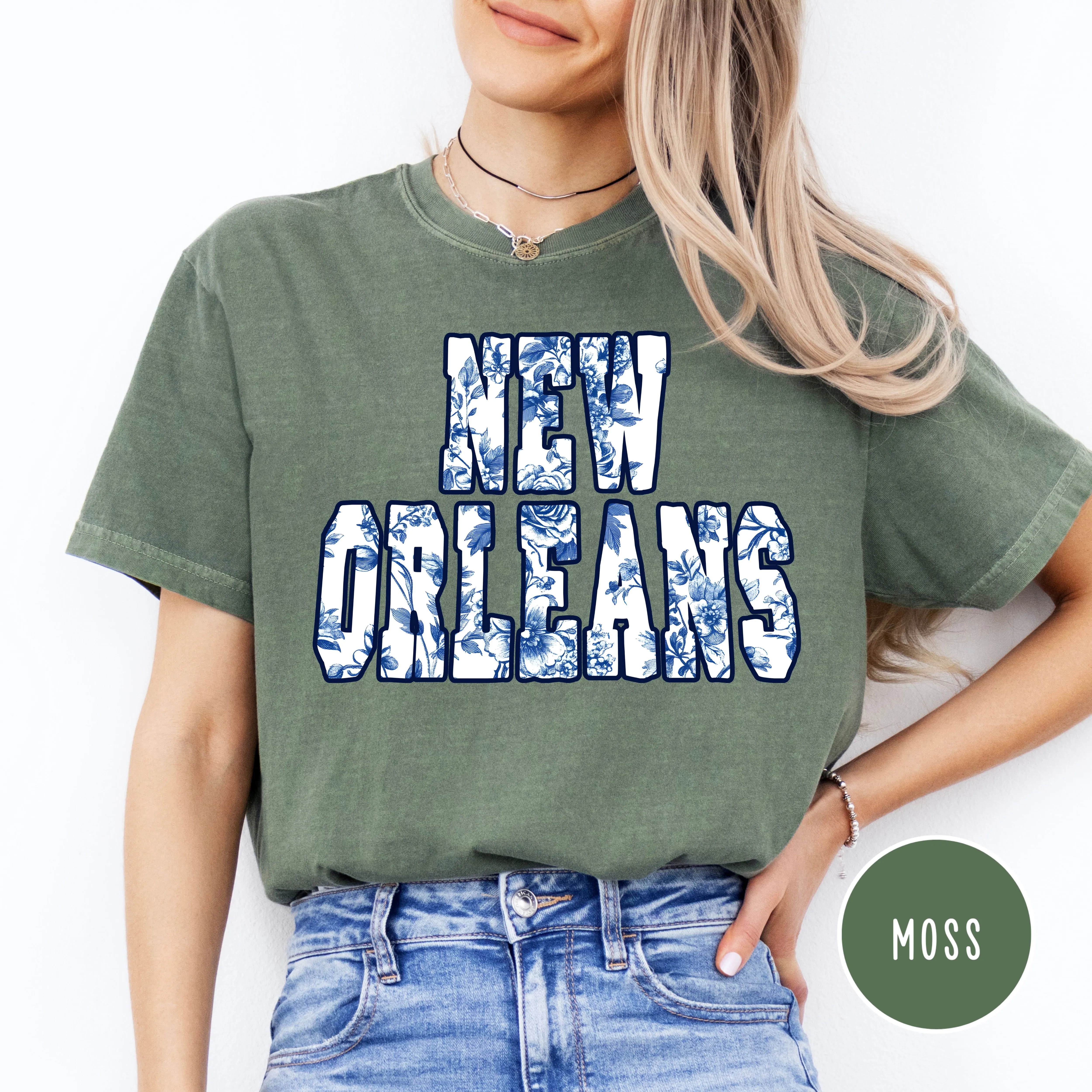 New Orleans French Toile Comfort Colors® Tee